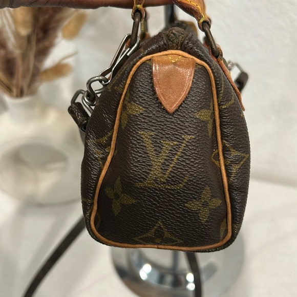 LOUIS VUITTON Monogram Mini Speedy Hand Bag 2way M41534 LV Auth 75479 - Picture 5 of 14